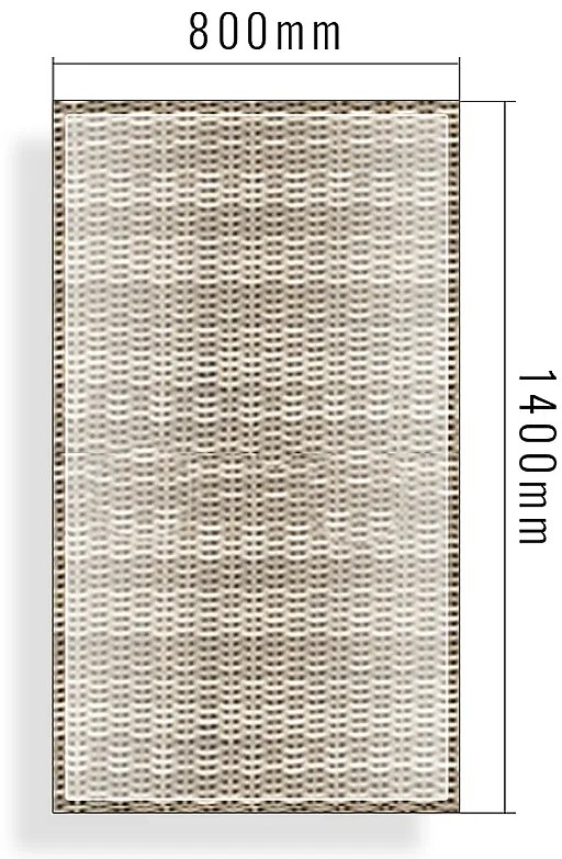Deokork Ratanový stôl 140x80 cm SEVILLA (béžová)