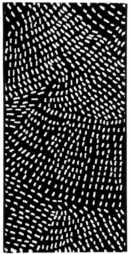 Koberce Breno Kusový koberec INK 463 007/AF900, čierna,200 x 290 cm