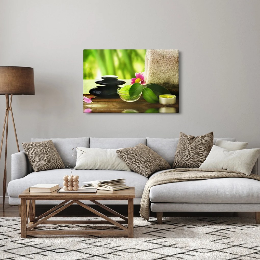 Obraz masážnych pomôcok (90x60 cm)