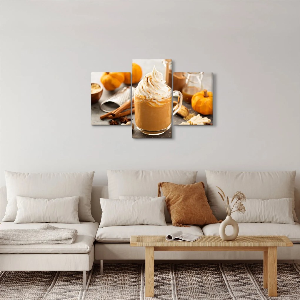 Obraz - Tekvicové latte (90x60 cm)