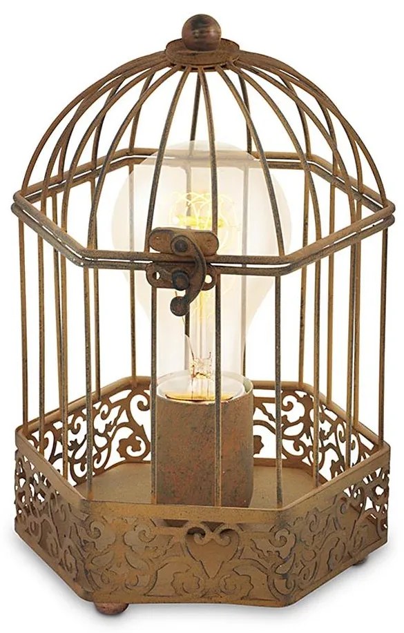 Eglo 49287 - Stolná lampa HARLING 1xE27/60W/230V