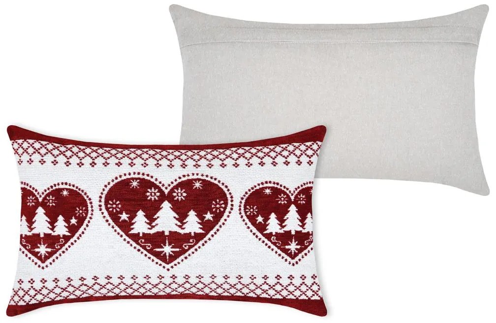 Vianočný dekoračný vankúš 30x50 cm