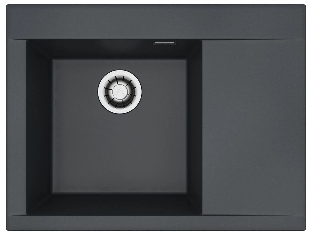 ALVEUS CZ PURE-G 60 L černý A90 + QC sifon_algranit