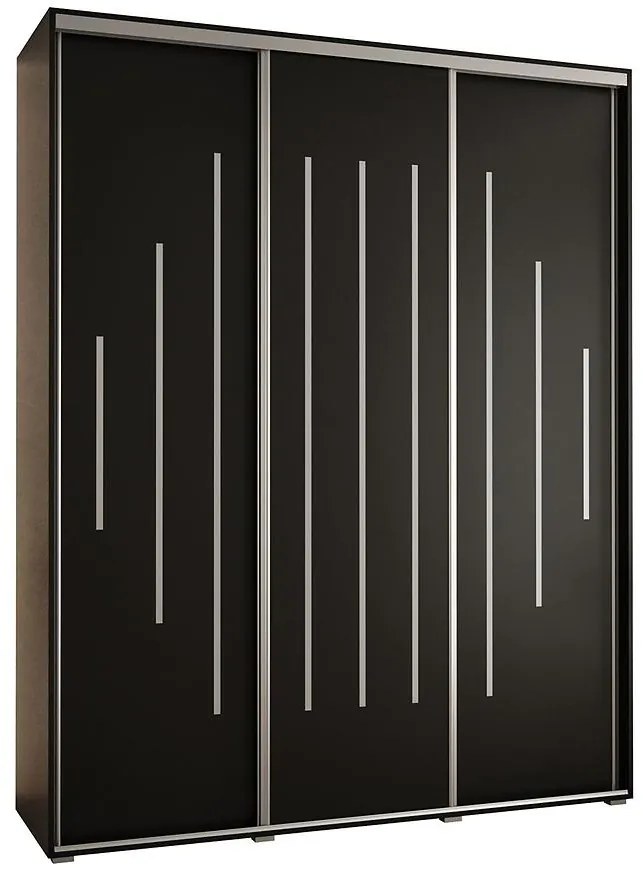 Skriňa 45 Canaris 12 190 čierna/silver