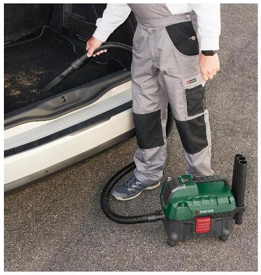 Parkside®  Aku vysávač na mokré a suché vysávanie Pawd 20-Li A1 – bez akumulátora  (100389912)