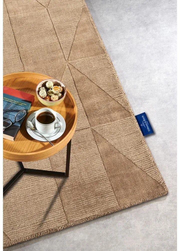 Béžový ručne tkaný vlnený koberec 80x150 cm Ursule – Villeroy&amp;Boch