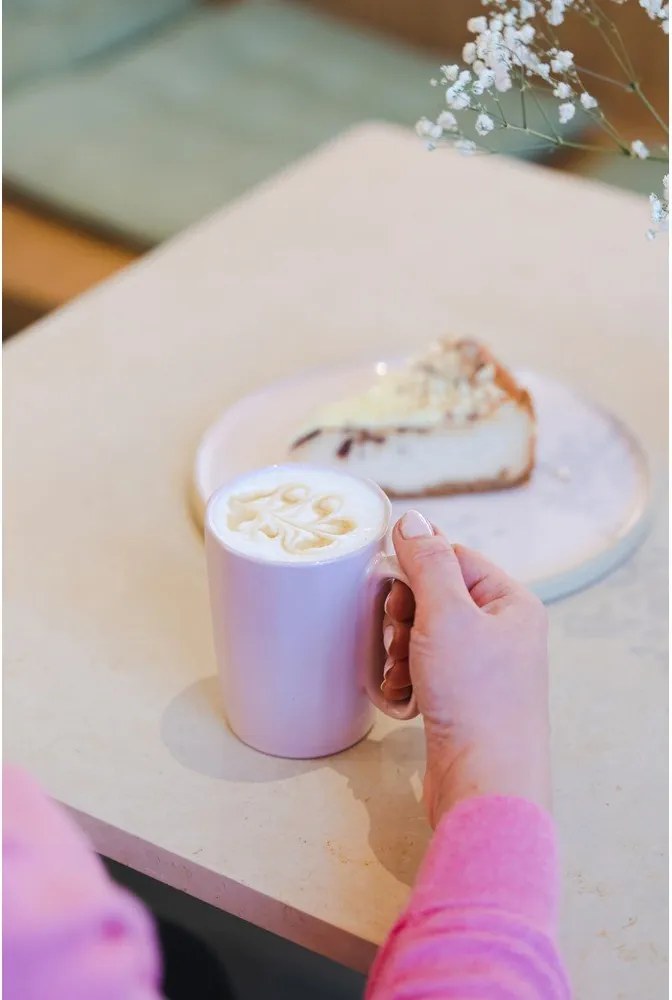 Ružové hrnčeky z kameniny v súprave 2 ks 250 ml Fuori – Vialli Design