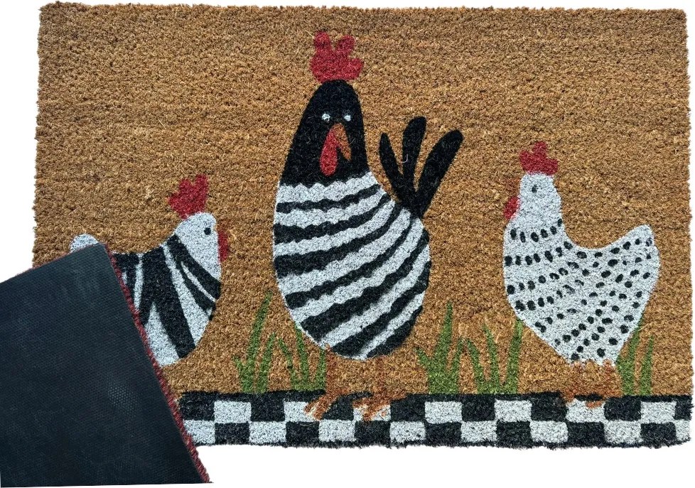 ARÔME HOME Rohožka Sliepočky