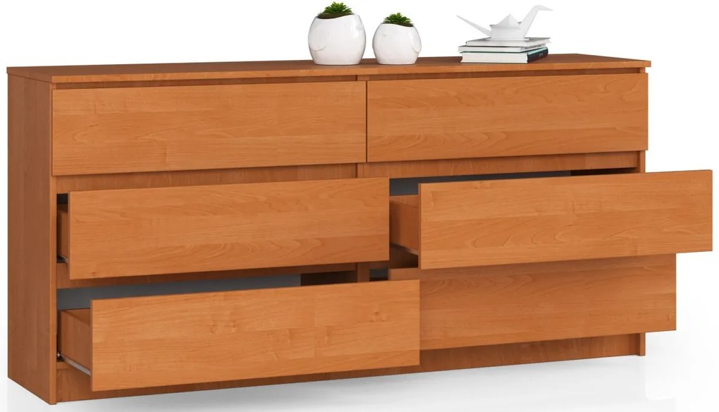 Komoda Rollo V 160 cm jelša