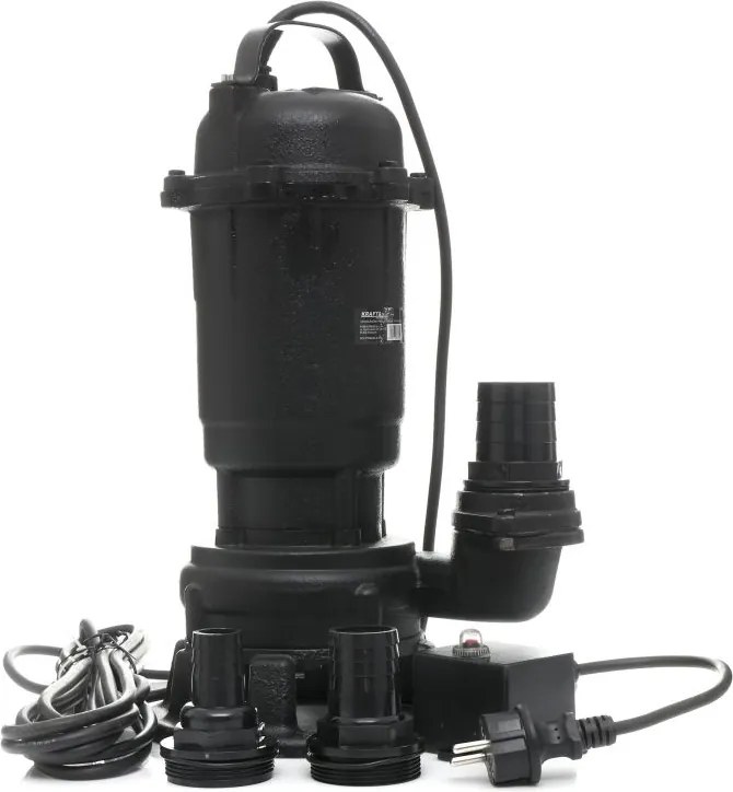 Kraft&Dele Ponorné čerpadlo s drvičom 3200W KD764