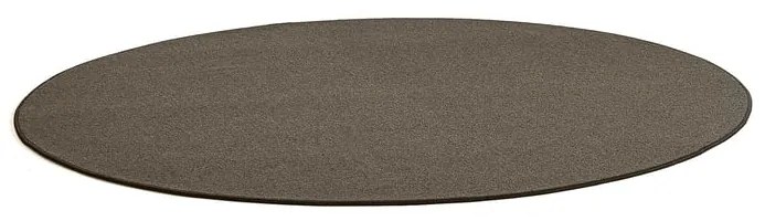Okrúhly koberec ADAM, Ø 3500 mm, hnedý