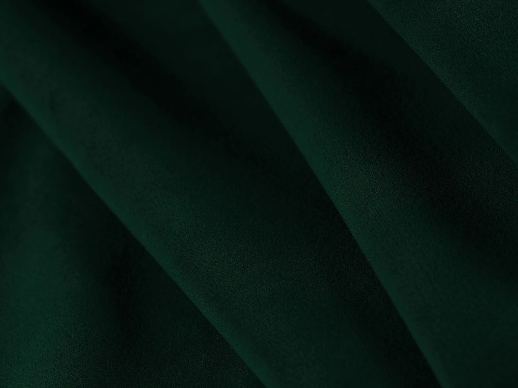 Leňoška buro ľavá 181 cm zamat zelená MUZZA