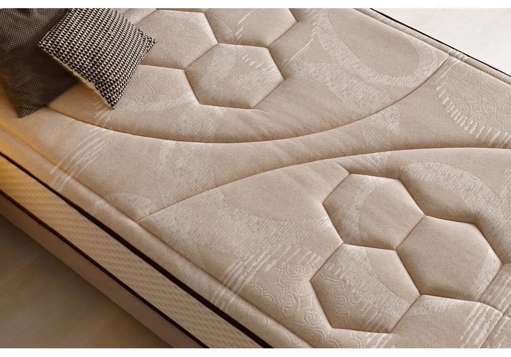 Tvrdý/stredne tvrdý penový obojstranný termoregulačný matrac 120x200 cm Tempus Gold – Moonia