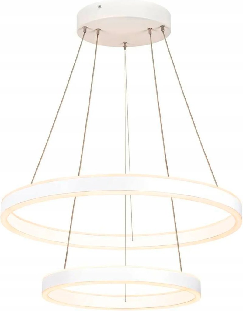 Slv Big White One Double Pd Phase Up/down vnútorné Led závesné svietidlo biele