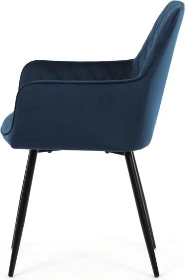 Jedálenská stolička modrá DCH-215 BLUE4