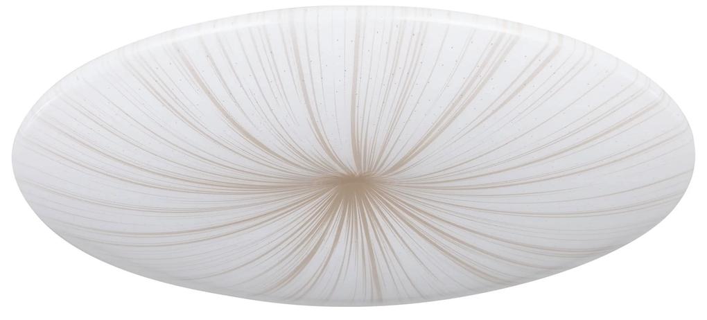 EGLO LED moderné stropné svietidlo NIEVES 1, 7x4, 4W, teplá biela, 51cm, okrúhle, biele, zlaté