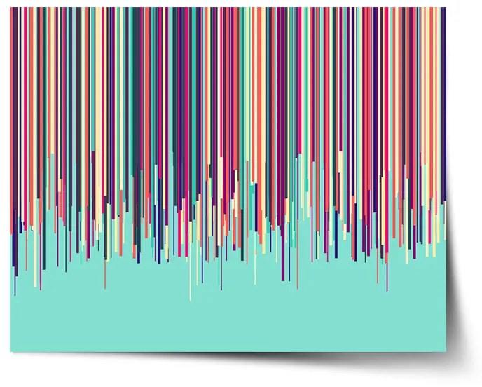 Sablio Plagát Stekajúca farba - 90x60 cm