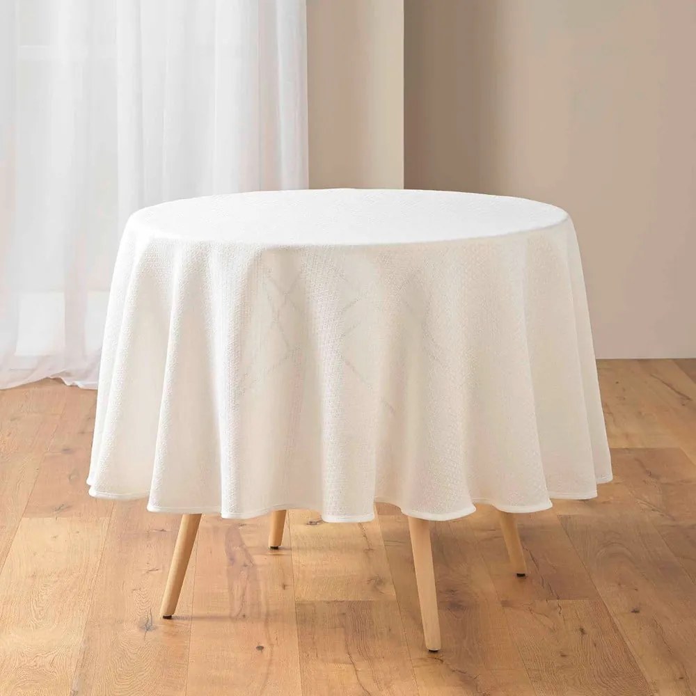 Obrus z žakára ø 180 cm Stella – douceur d'intérieur