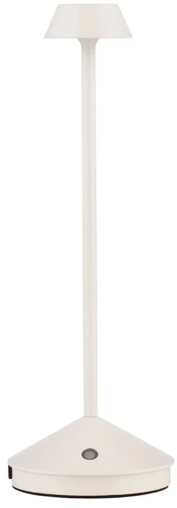 Vonkajšia stolová lampa Lumo biela