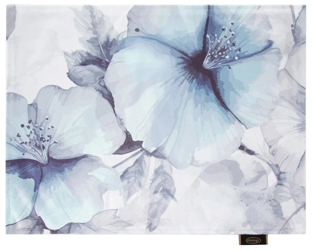 SADA 4 KS PRESTIERANIE NA STÔL VELVET8 30X40 CM KVETY