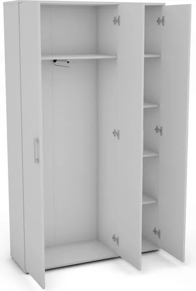 Viacúčelová skriňa Nitro, biela