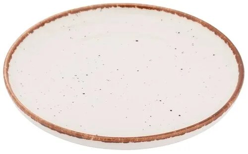 Altom Porcelánový dezertný tanier Reactive Ivory, 19,5 cm