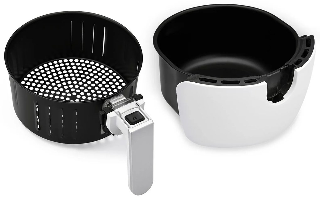 InternetovaZahrada Teplovzdušná fritéza FRYER 1 white – 9 v 1 s dotykovým displejom 1485 W 3,6 l