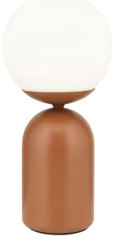 Orion LA 4-1223/1 - Stolná lampa STANLEY 1xE14/25W/230V keramika/hnedá