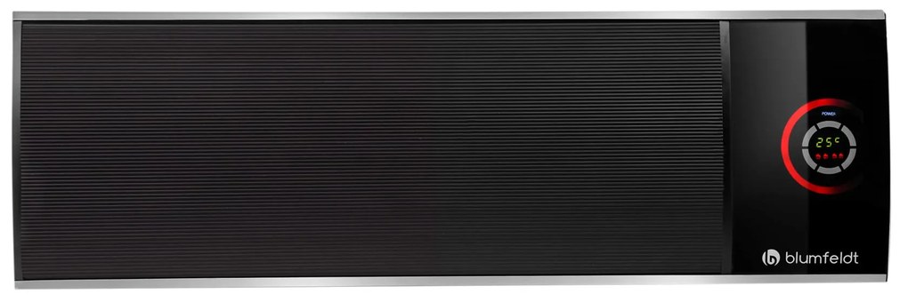 Blumfeldt CosmicBeam Ultra, infračervený ohrievač, 2200 W, IPX4, diaľkový ovládač, čierny