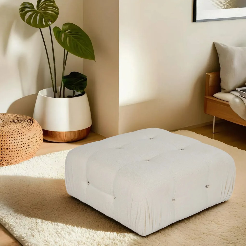 Taburette Bubble Pouffe Beige
