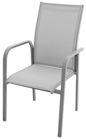 Doppler EXPERT PLUS AVERSA TEAK - 7-dielna hliníková jedálenská súprava - Rozbalený tovar (N538)