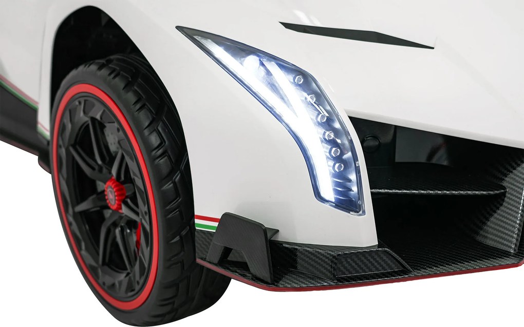 Ramiz Lamborghini Veneno Biele vozidlo