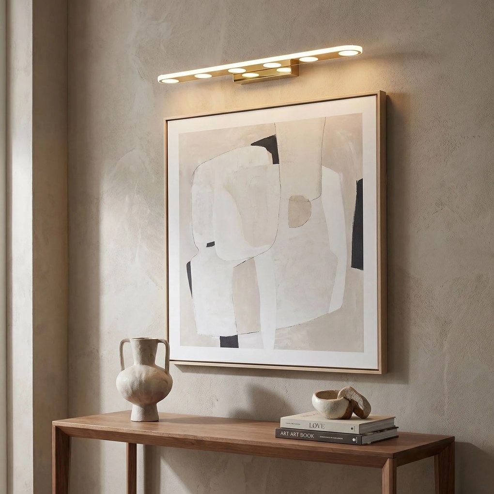 Toolight Toolight, LED nástenné svietidlo, 60cm, 18W, 4000K, 2000lm, SWE057-W, zlatá lesklá, OSW-20157