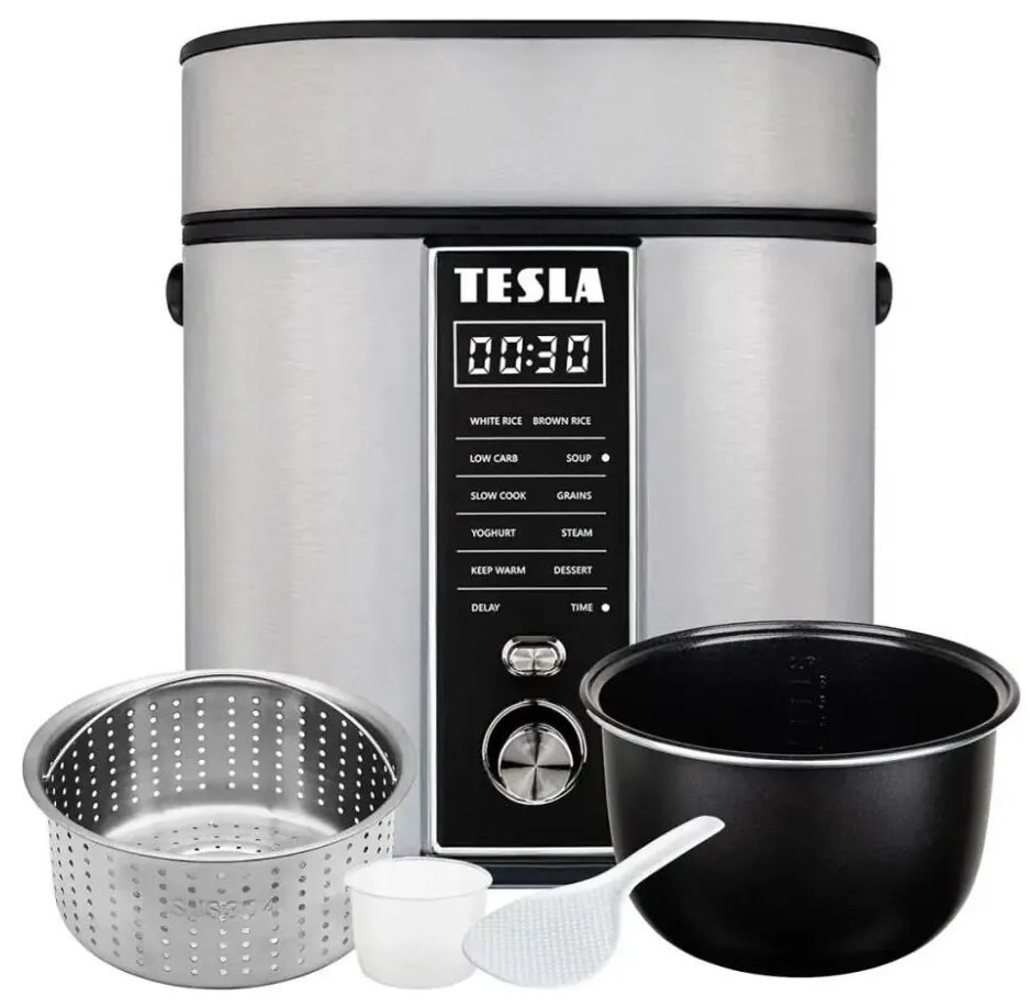 TESLA Electronics MultiCook - Multifunkčný ryžovar 2,1 l 400W/230V