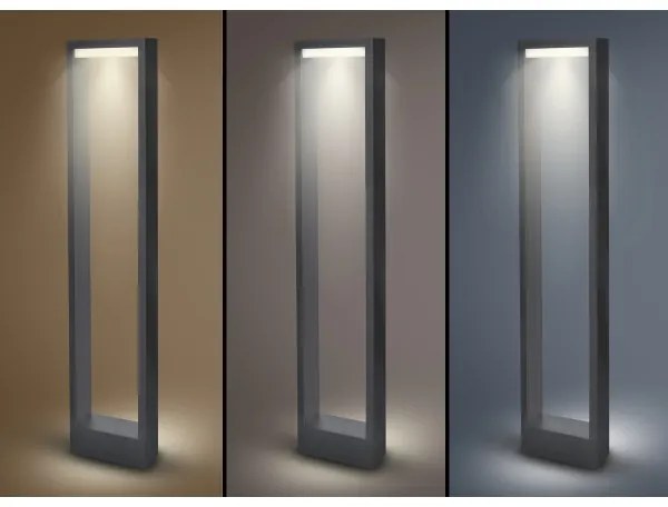 Brilagi-LED Vonkajšia lampa RAGUSA LED/7W/230V 3000/4000/6000K antrac. IP54 80 cm