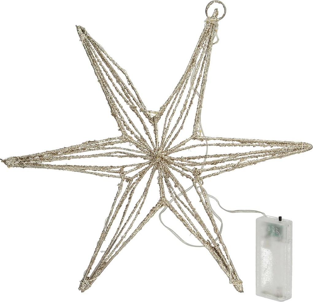 Viedol hviezda Glitter Star 30 cm
