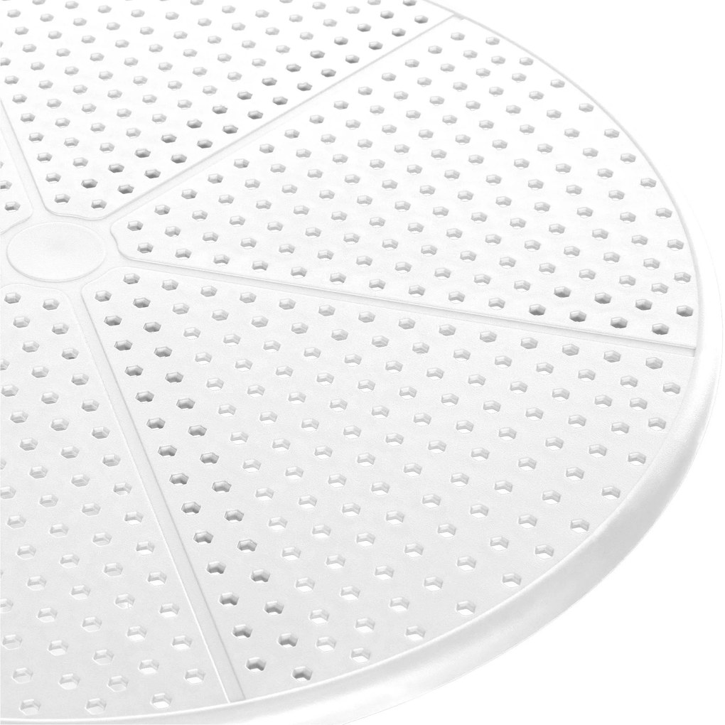 Okrúhly stôl Lacota 60 cm - biela