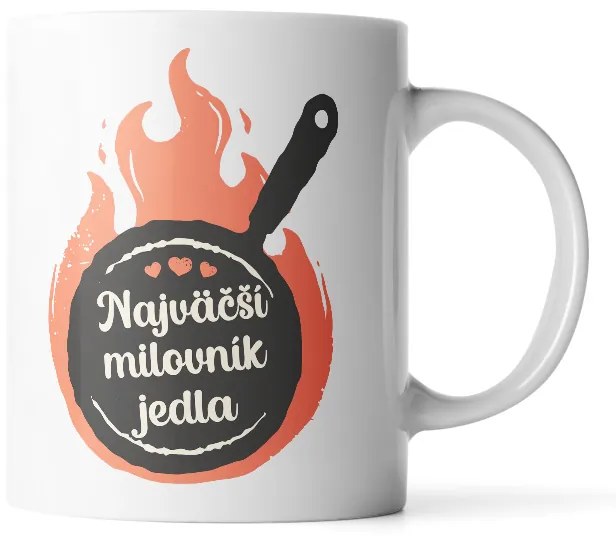 Sablio Hrnek Největší milovník jídla - 200 ml - espresso