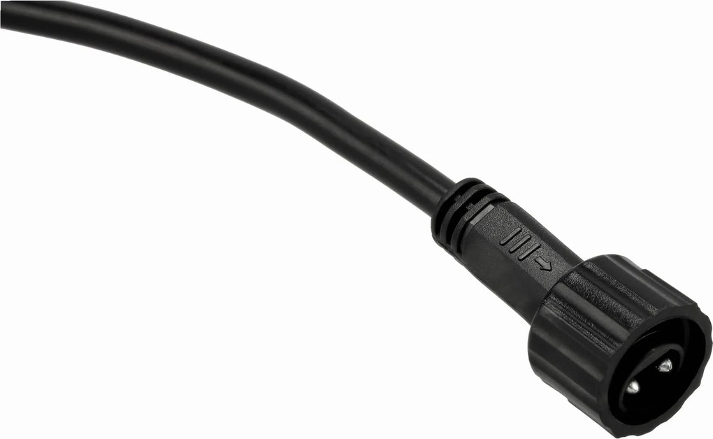 BERGE LED vonkajšia girlanda 15m - 15xLED Atmospheric Fire FLAME