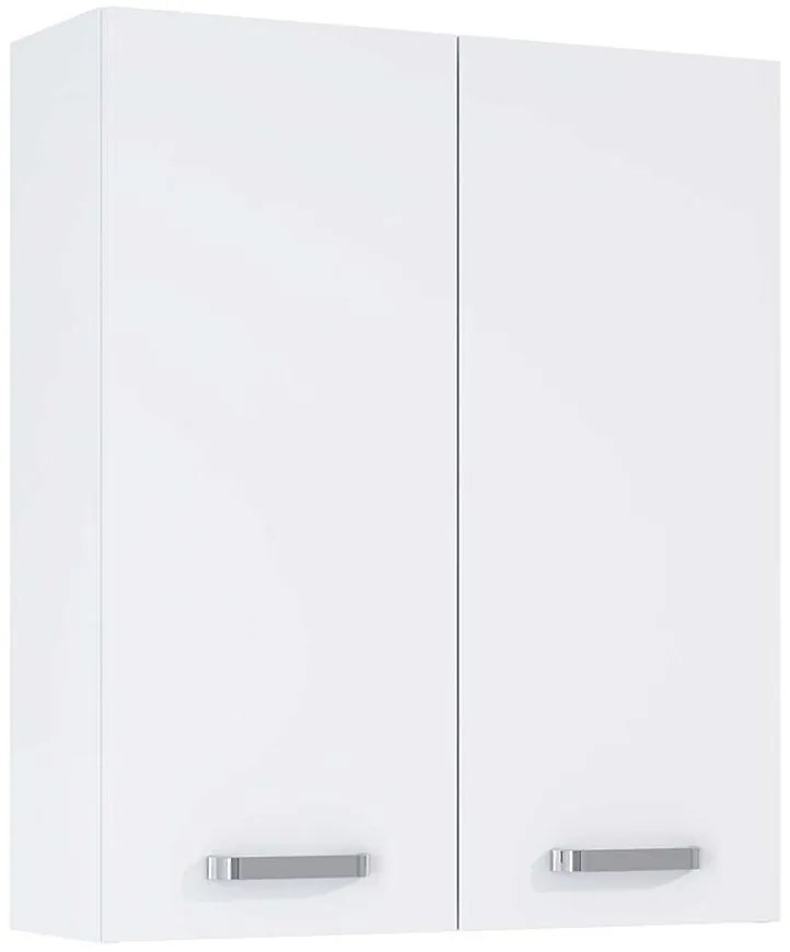 Závesná kúpeľňová skrinka Uno 60 2D white