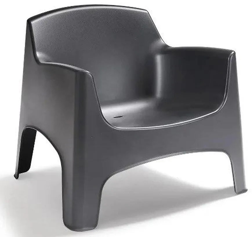 Kreslo Ibiza z grafitového plastu