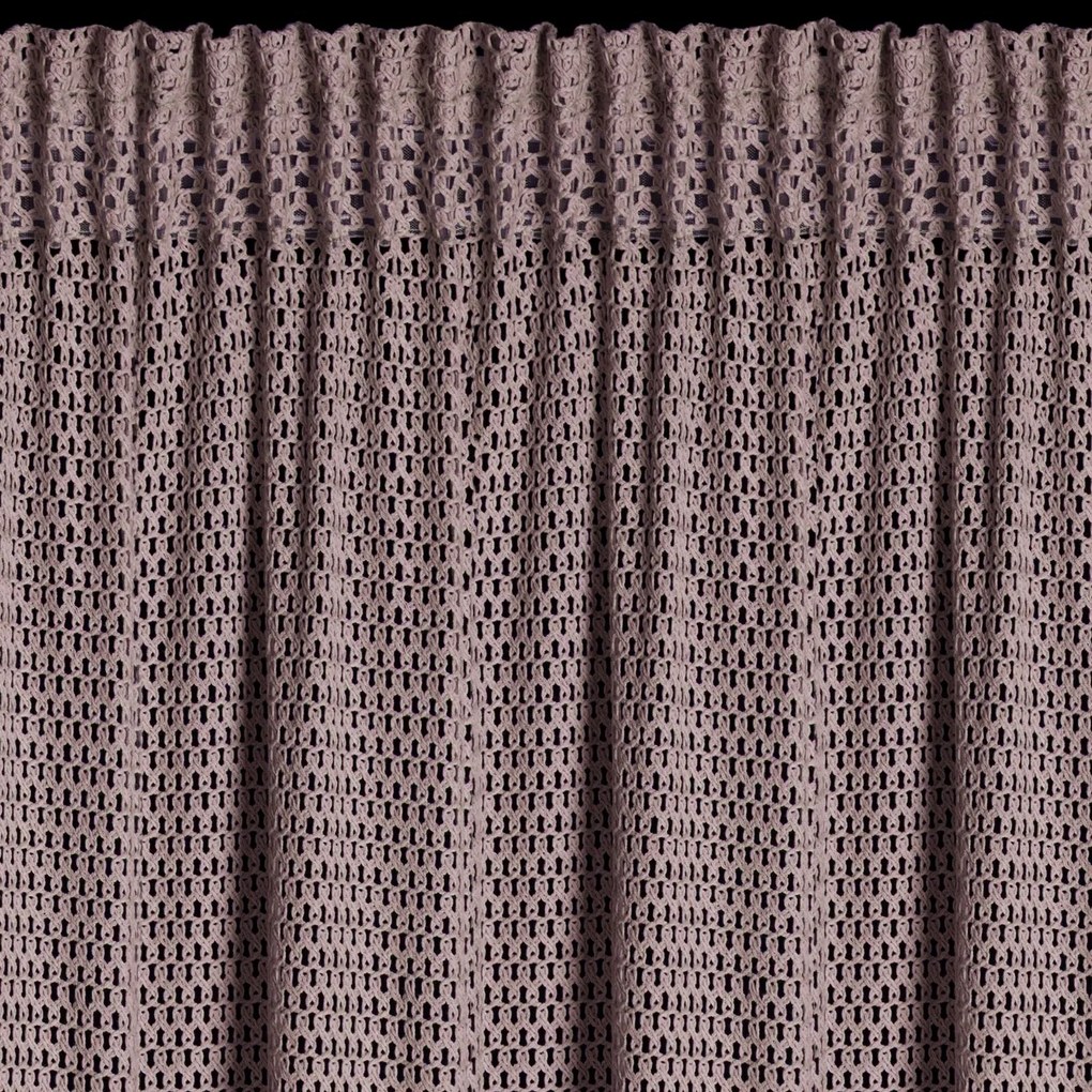 ZÁVES NA PÁSKE GABBY 140X270 CM RUŽOVÁ