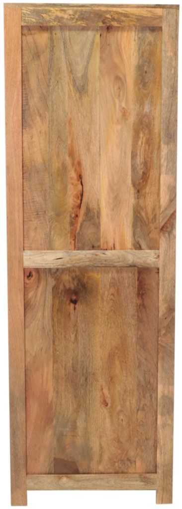 furniture-nabytek.cz - Knižnica masív z dreva mango 60x180x35