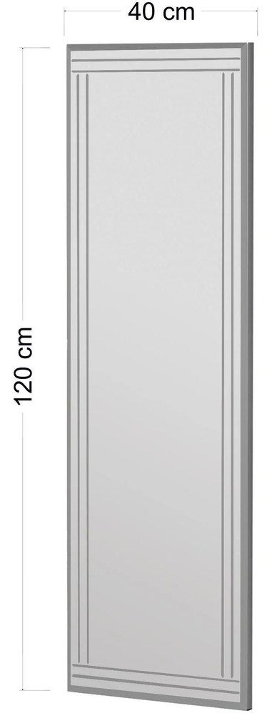 Zrkadlo Bohema (biela) . Akcia -17%. Vlastná spoľahlivá doprava až k Vám domov. 1101448