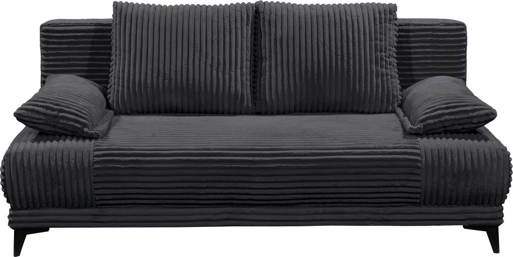 XXXLutz ROZKLADACIA POHOVKA, textil, čierna MID.YOU - Sedačky - 002220023906