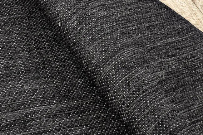 Koberec SIZAL SION A5165A čierny kruh