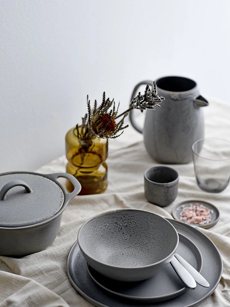 Bloomingville Kameninová miska Kendra Grey 700 ml