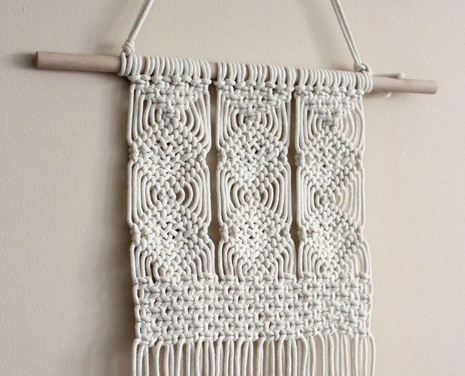 Macramé závesy - BOHO dekorácia