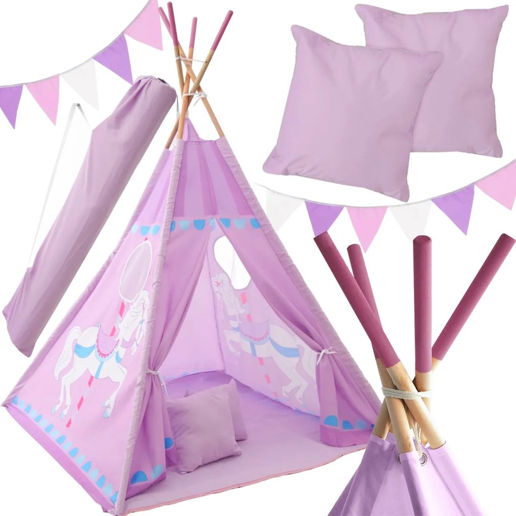 Detský stan Teepee CAROUSEL