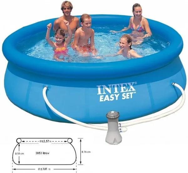 Bazén EASY Pool set  305x0,76 cm+ filtrácia IN-28122GN